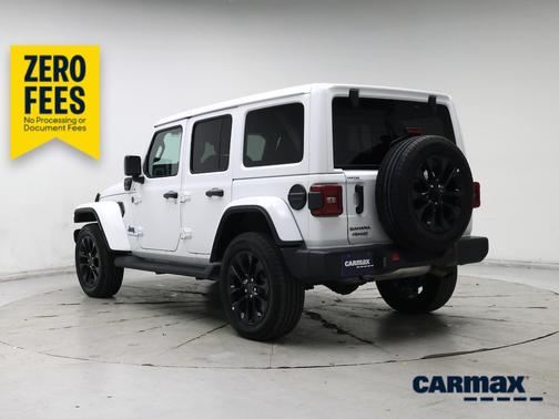 White 2025 Jeep Wrangler 4xe Sahara
