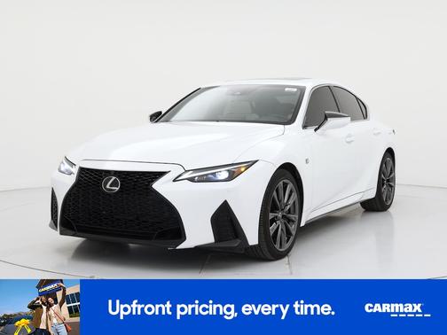 White 2023 Lexus IS 350 F-Sport