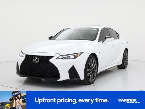 White 2023 Lexus IS 350 F-Sport