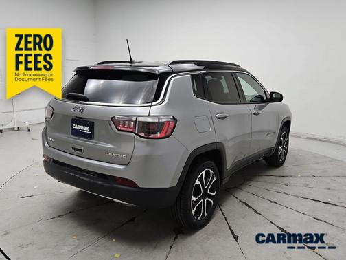 Silver 2023 Jeep Compass Limited