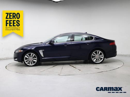 Blue 2015 Jaguar XF Portfolio