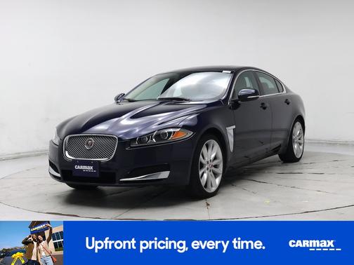 Blue 2015 Jaguar XF Portfolio