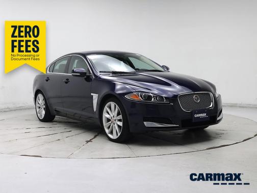 Blue 2015 Jaguar XF Portfolio
