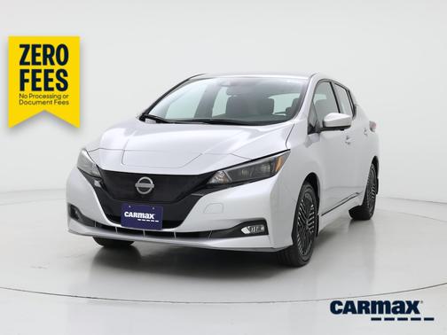 Silver 2024 Nissan Leaf SV Plus