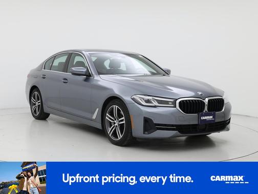 Blue 2021 BMW 530 I