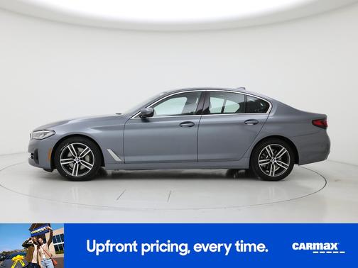 Blue 2021 BMW 530 I