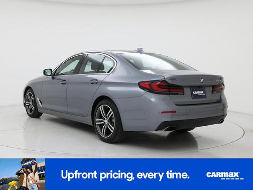 Blue 2021 BMW 530 I