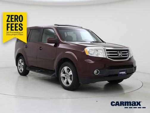 Burgundy 2015 Honda Pilot EX-L