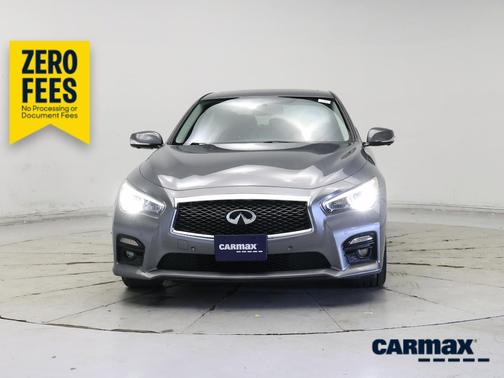 Gray 2015 INFINITI Q50 S