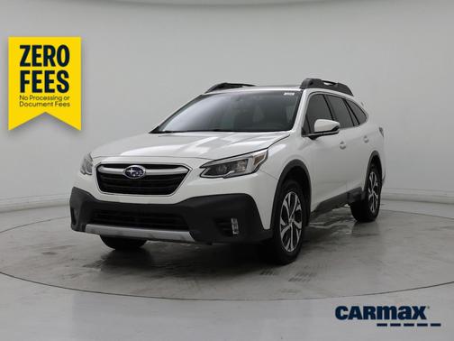 White 2021 Subaru Outback Limited