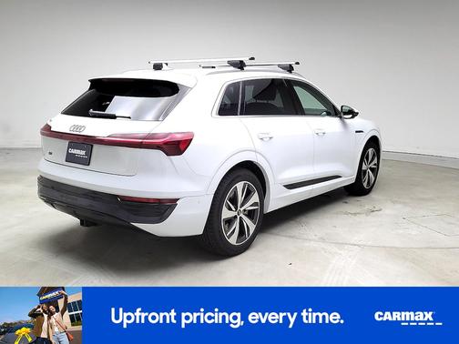 White 2024 Audi Q8 e-tron Prestige