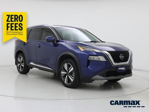 Blue 2022 Nissan Rogue SL