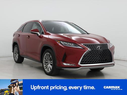 Red 2022 Lexus RX 350