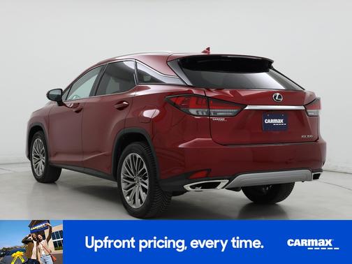 Red 2022 Lexus RX 350