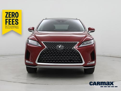 Red 2022 Lexus RX 350