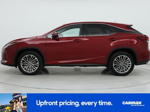 Red 2022 Lexus RX 350