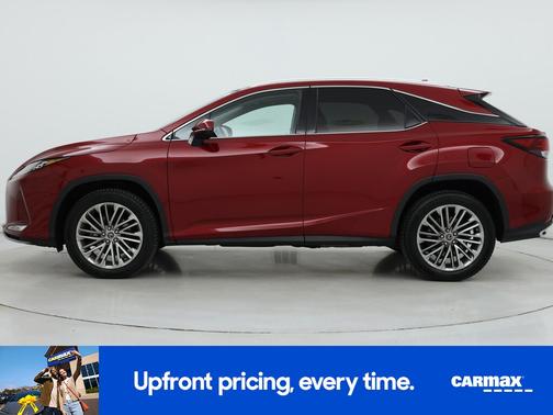 Red 2022 Lexus RX 350