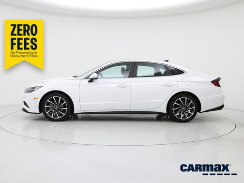 White 2023 Hyundai SONATA Limited