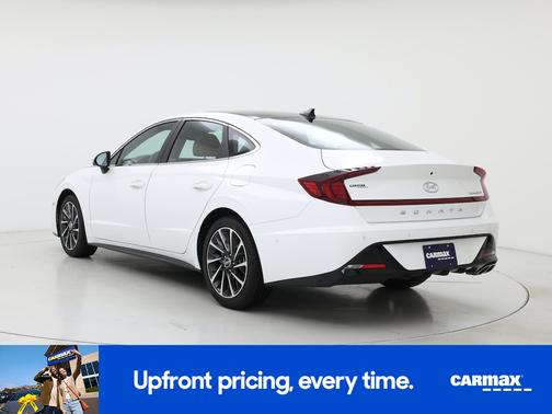 White 2023 Hyundai SONATA Limited