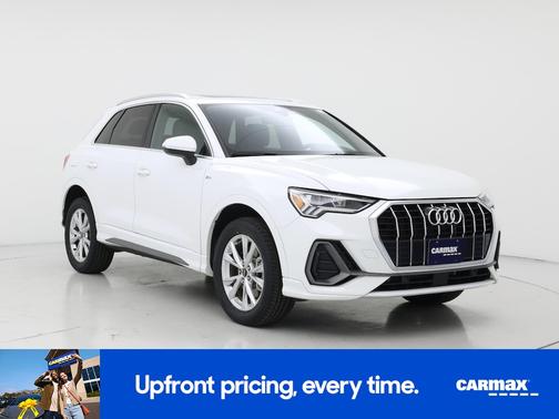 White 2024 Audi Q3 S-Line Premium