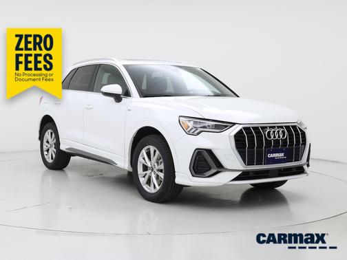 White 2024 Audi Q3 S-Line Premium