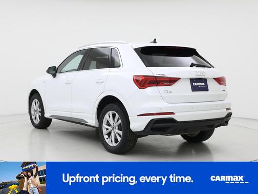 White 2024 Audi Q3 S-Line Premium