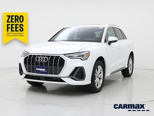 White 2024 Audi Q3 S-Line Premium