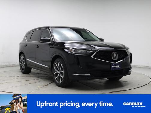 Black 2024 Acura MDX Technology