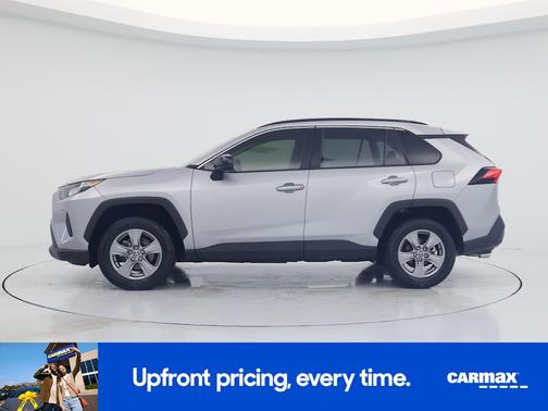 Silver 2022 Toyota RAV4 Hybrid LE