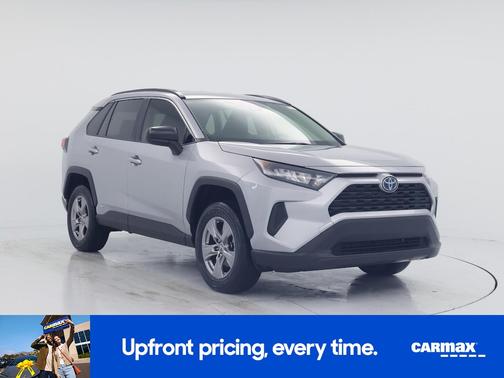 Silver 2022 Toyota RAV4 Hybrid LE