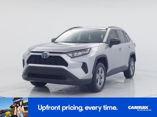 Silver 2022 Toyota RAV4 Hybrid LE