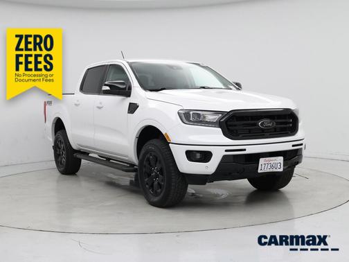 White 2021 Ford Ranger Lariat
