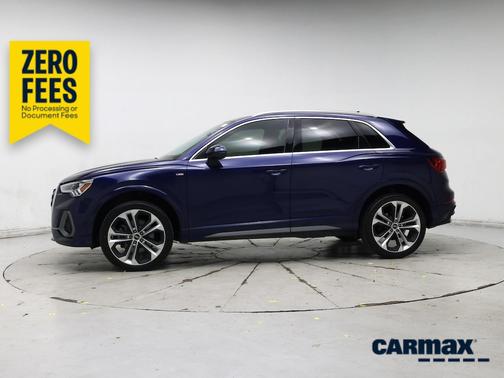Blue 2021 Audi Q3 S-Line Premium Plus