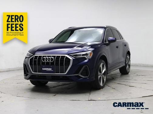Blue 2021 Audi Q3 S-Line Premium Plus