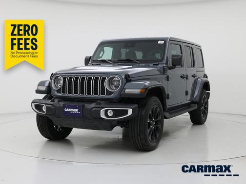 Gray 2025 Jeep Wrangler 4xe Sahara
