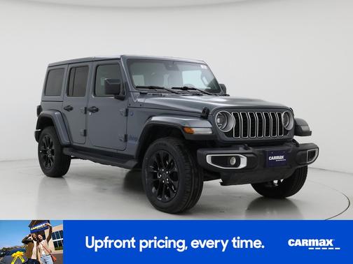 Gray 2025 Jeep Wrangler 4xe Sahara