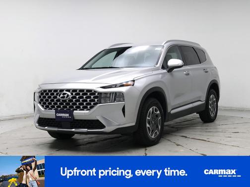 Silver 2021 Hyundai SANTA FE HEV Blue