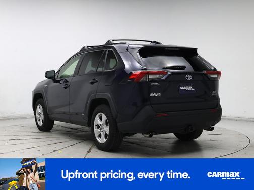 Blue 2020 Toyota RAV4 Hybrid XLE