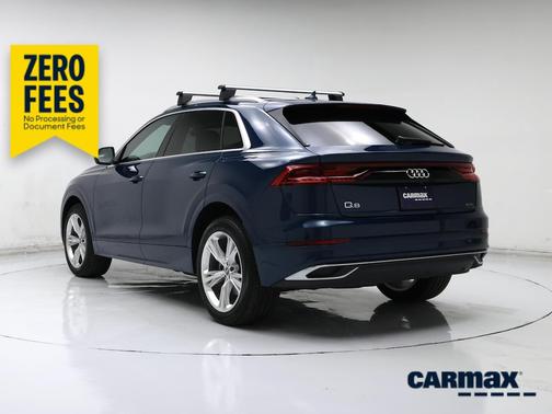 Blue 2019 Audi Q8 Premium Plus