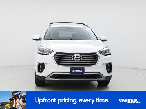 White 2017 Hyundai SANTA FE SE