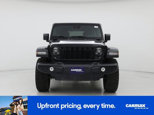Black 2025 Jeep Wrangler Willy's