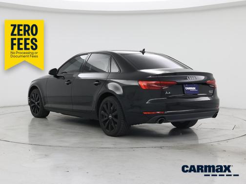Black 2017 Audi A4 Premium