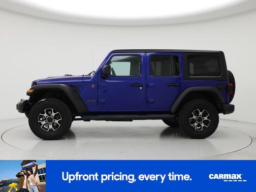 Blue 2018 Jeep Wrangler All-New Unlimited Rubicon