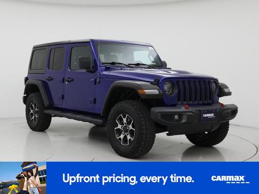 Blue 2018 Jeep Wrangler All-New Unlimited Rubicon