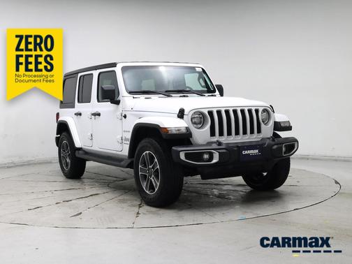 White 2023 Jeep Wrangler Unlimited Sahara