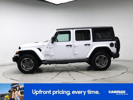White 2023 Jeep Wrangler Unlimited Sahara