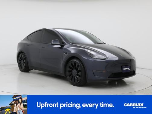 Gray 2024 Tesla Model Y Performance