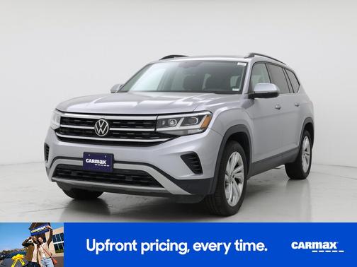 Silver 2021 Volkswagen Atlas SE w/Tech