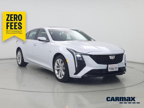 White 2026 Cadillac CT5 Premium Luxury