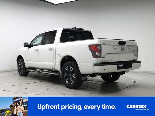 White 2023 Nissan Titan Platinum Reserve